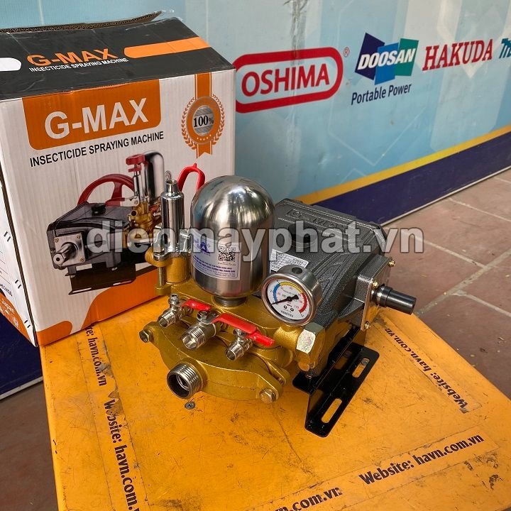 Đầu xịt áp lực GMAX 2HP GM-30TS Piston Sứ