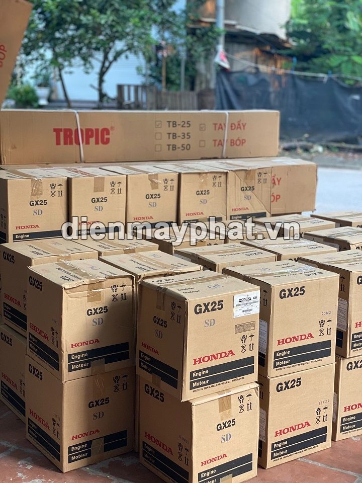 Máy cắt cỏ chạy xăng 4 thì HONDA GX25 1.1HP TB-25 TROPIC