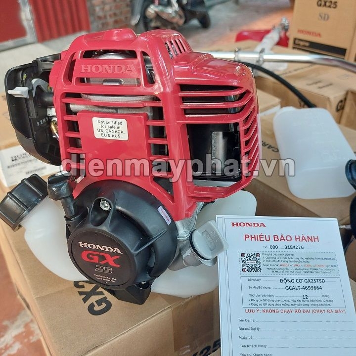 Máy Cắt Cỏ Honda 4 Thì VB-25 GX25T SD 1.1HP/0.81KW (VOLGA)