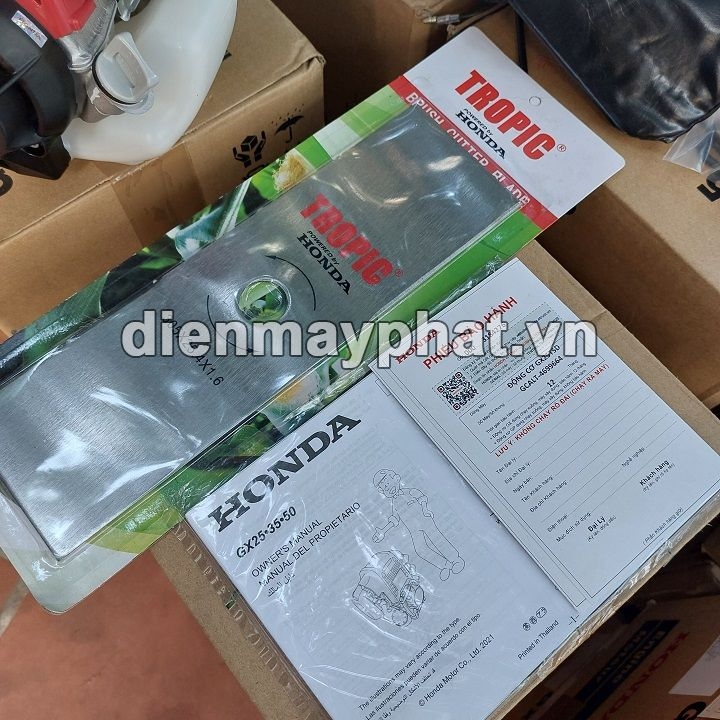 Máy cắt cỏ chạy xăng 4 thì HONDA GX25 1.1HP TB-25 TROPIC