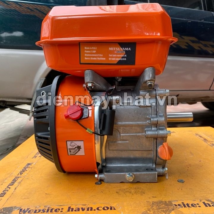 Máy nổ chạy xăng MITSUYAMA 7.5HP TL-270R