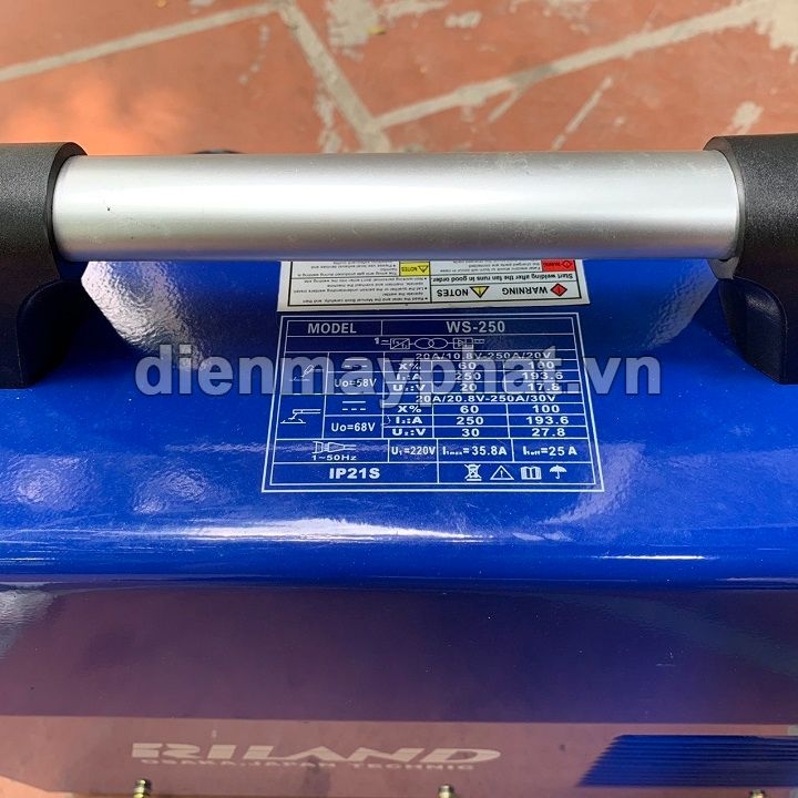 Máy Hàn 2 Chức Năng Tig+Que Riland WS-250A