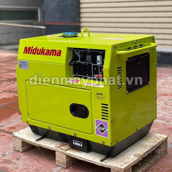 Máy Phát Điện Chạy Dầu Midukama 3Kw HL4000T