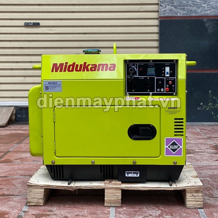 Máy Phát Điện Chạy Dầu Midukama 3Kw HL4000T