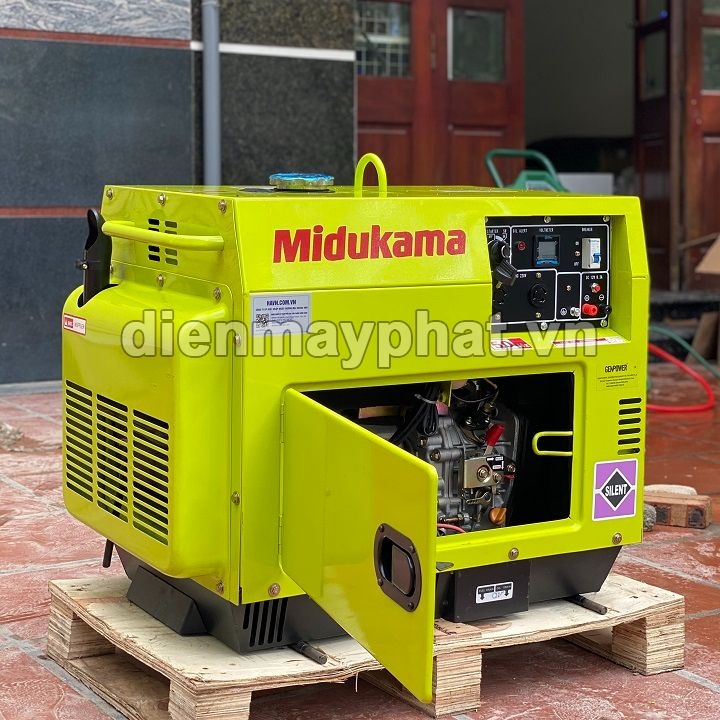 Máy Phát Điện Chạy Dầu Midukama 3Kw HL4000T