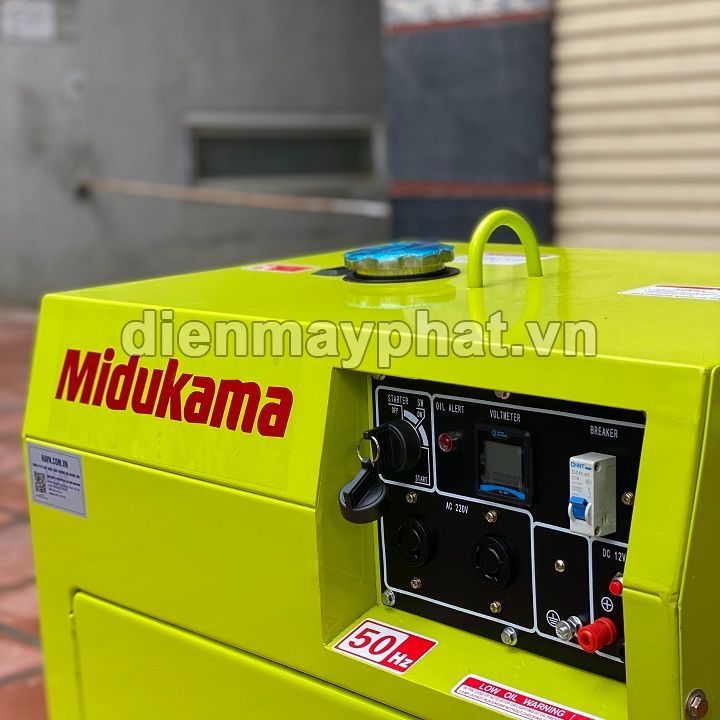 Máy Phát Điện Chạy Dầu Midukama 3Kw HL4000T