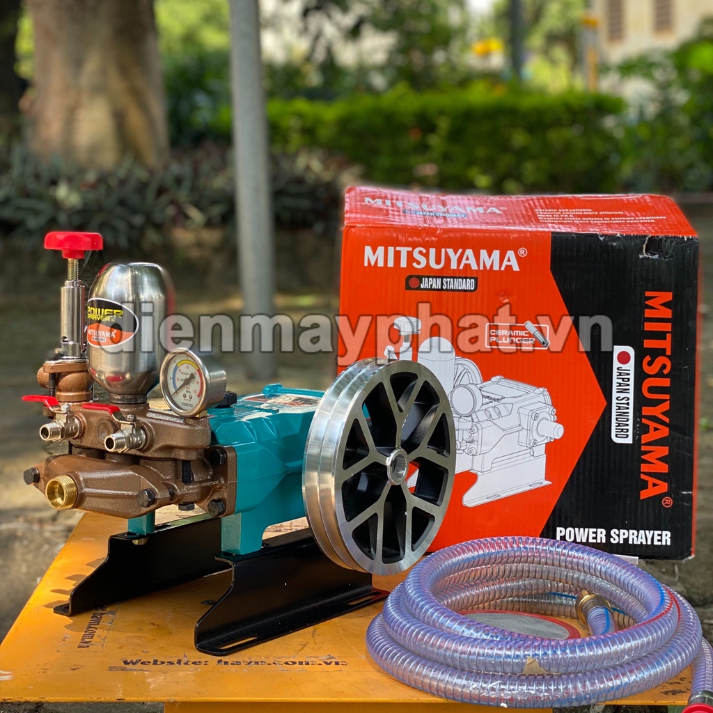 Đầu xịt áp lực Mitsuyama 3HP TL-599-CP piston sứ