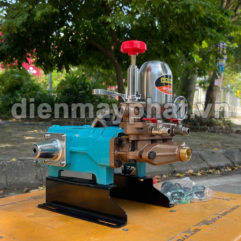 Đầu xịt áp lực Mitsuyama 3HP TL-599-CP piston sứ