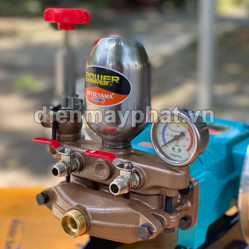 Đầu xịt áp lực Mitsuyama 3HP TL-599-CP piston sứ