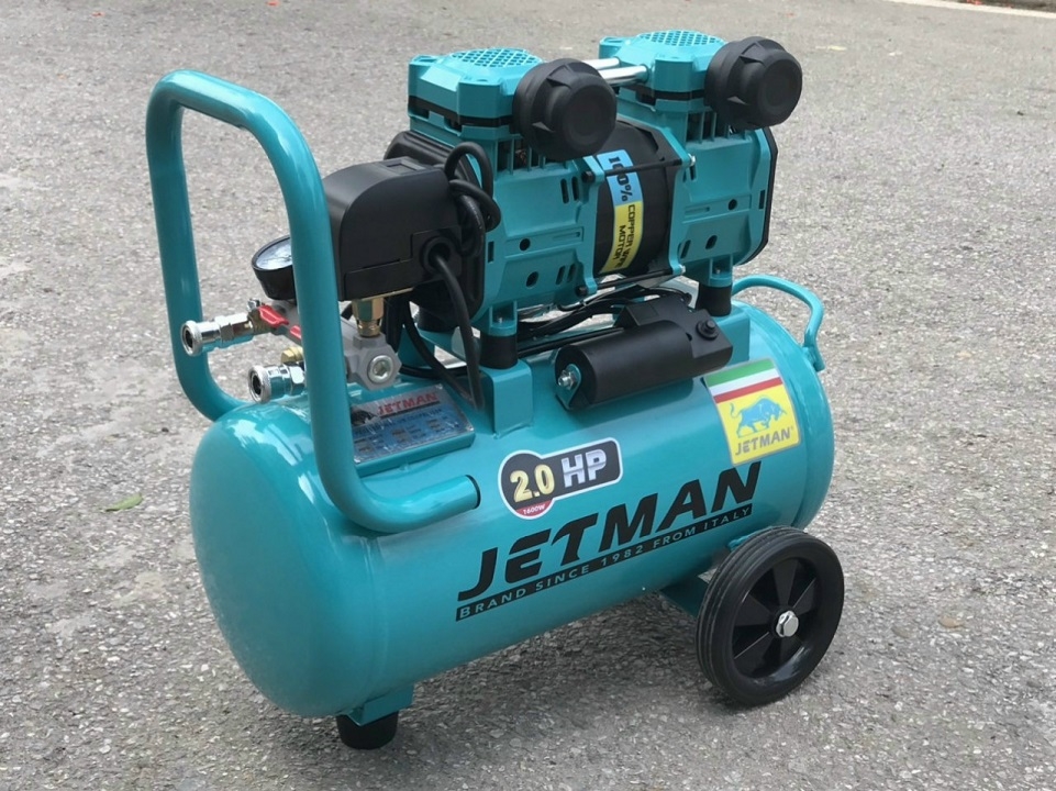 Máy Nén Khí Không Dầu Jetman 30L JM-1600-30 2HP