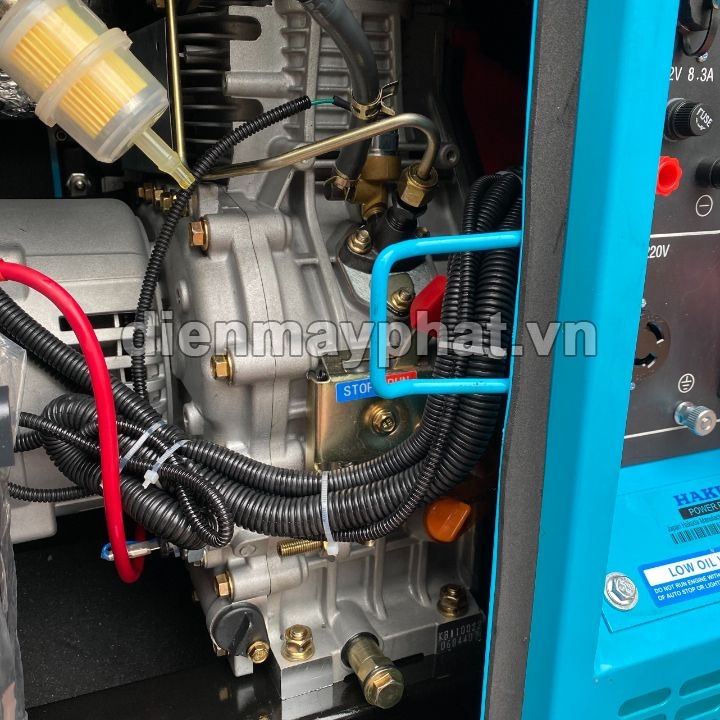 Máy Phát Điện Chạy Dầu Hakuda HKD 10KVA 3 Pha