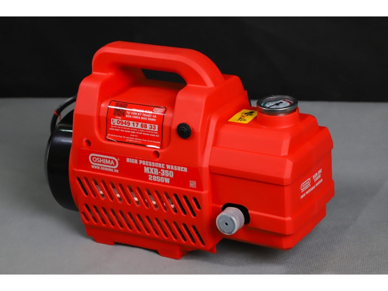Máy Rửa Xe Mini Gia Đình Oshima 2850W MXR-350