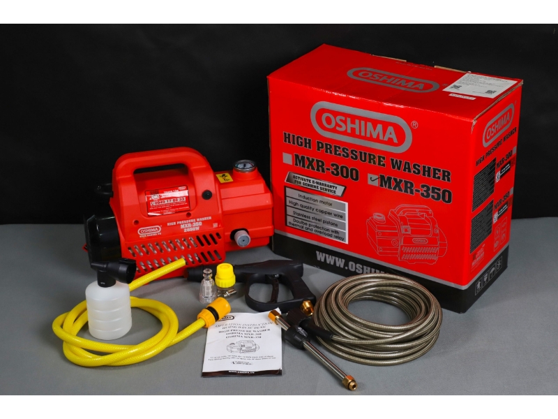 Máy Rửa Xe Mini Gia Đình Oshima 2850W MXR-350