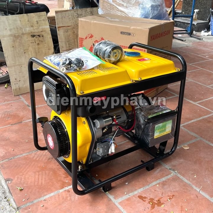 Máy Phát Điện Chạy Dầu Yamanisan 5Kw YM6500E