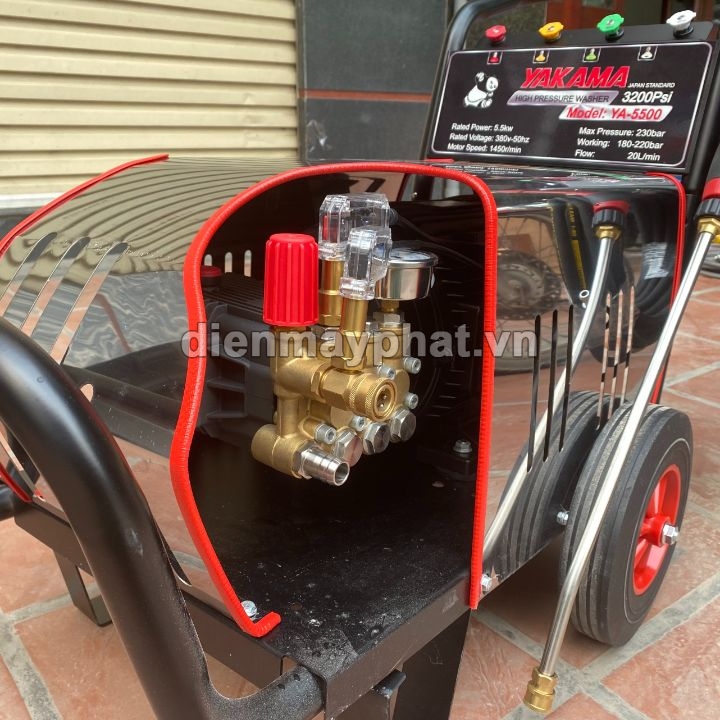 Máy Rửa Xe Cao Áp Yakama 5.5Kw YA-5500