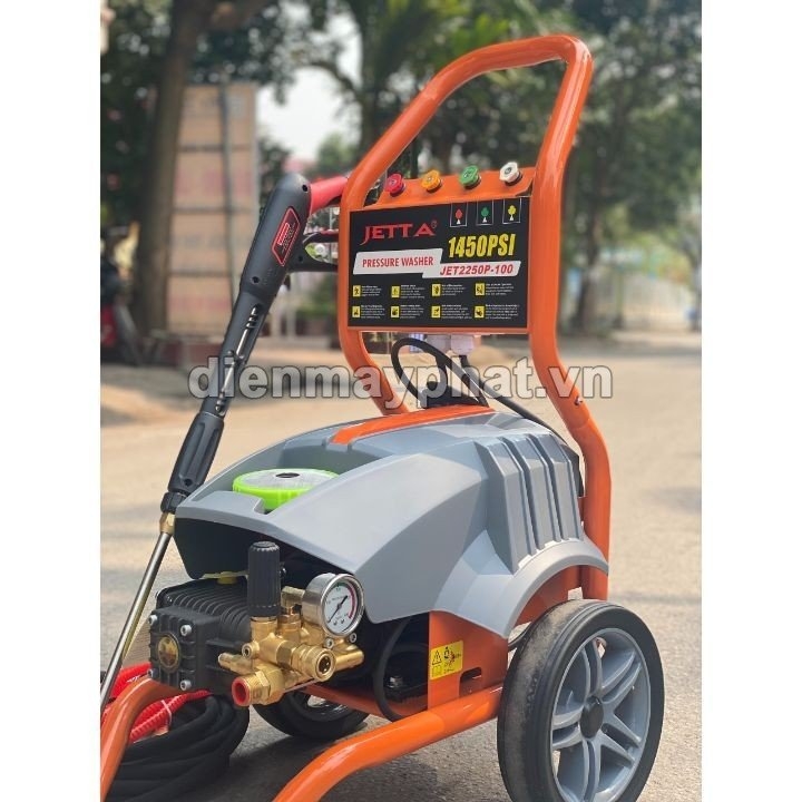 Máy rửa xe cao áp JETTA JET2250P-100 2.2KW 1450PSI