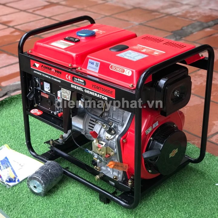 Máy Phát Điện Chạy Dầu Yanmar 5Kw YDM7500DE