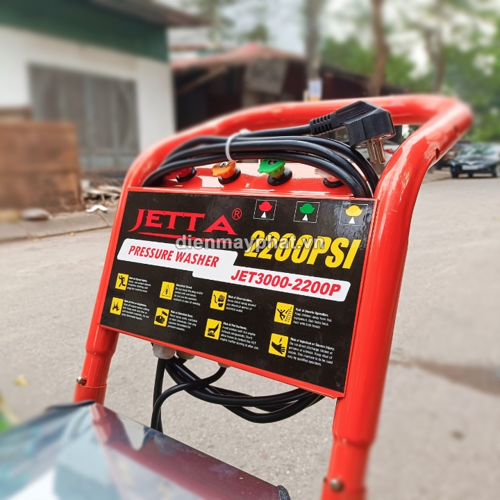 Máy rửa xe cao áp JETTA JET3000-2200P 3KW 2200PSI