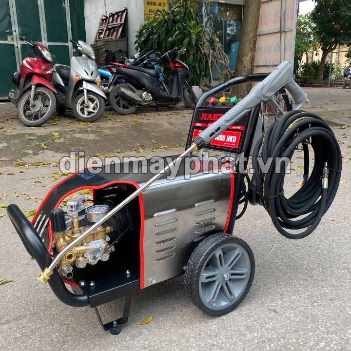 Máy rửa xe cao áp HAKUDA 4KW 4000 HKD 3 pha piston sứ