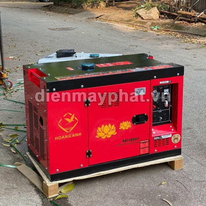 Máy Phát Điện Chạy Dầu Hoàng Anh 9Kw HA11000T