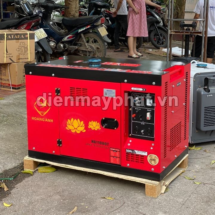 Máy Phát Điện Chạy Dầu Hoàng Anh 9Kw HA11000T