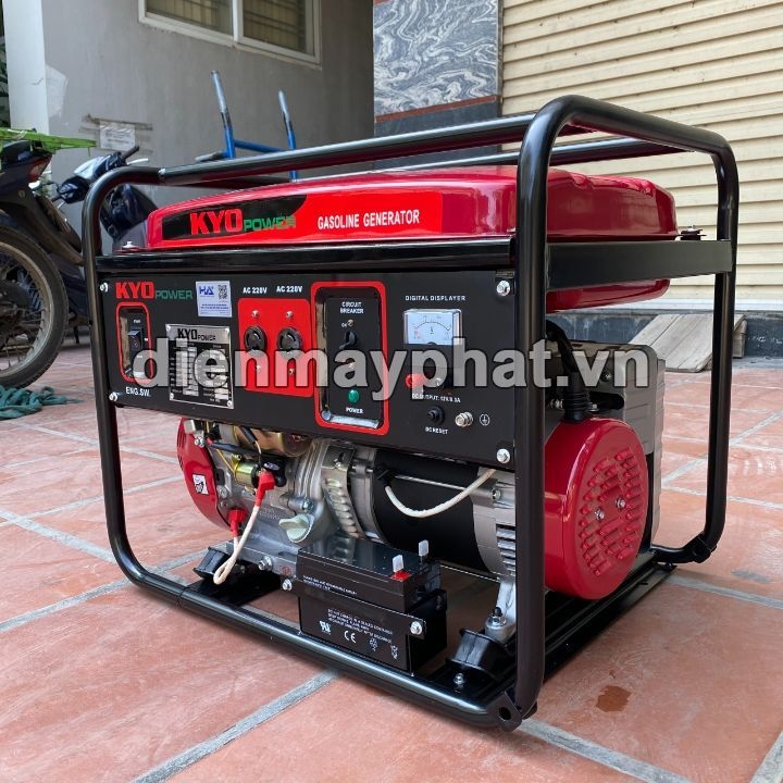 Máy Phát Điện Chạy Xăng Kyo Power 8Kw THG9000KXS Đề