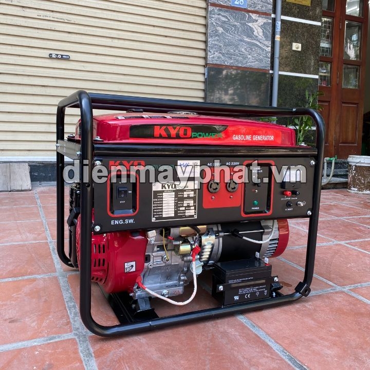 Máy Phát Điện Chạy Xăng Kyo Power 8Kw THG9000KXS Đề