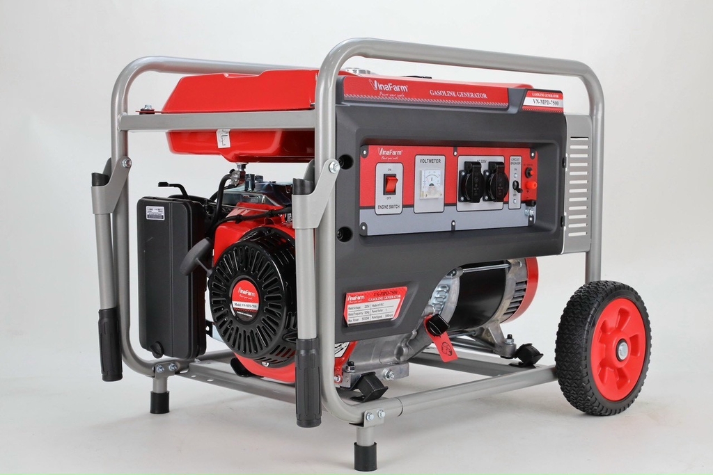 Máy phát điện chạy xăng VINAFARM 5KW VN-MPD-7500