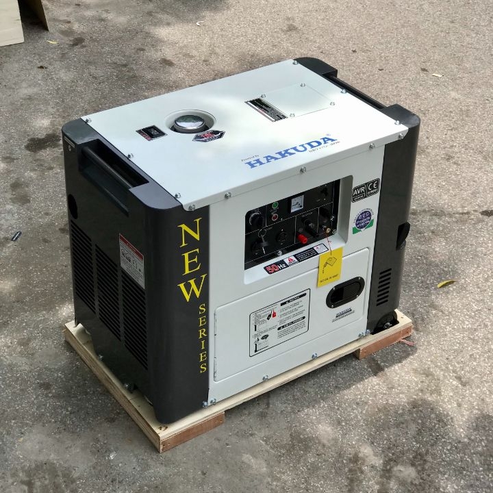 Máy Phát Điện Chạy Dầu Hakuda 7Kw HKD8700EV