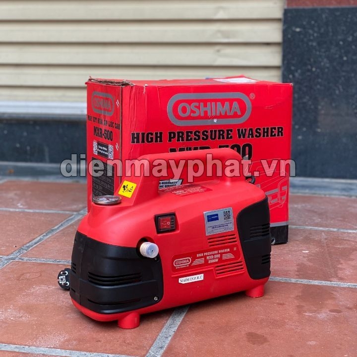 Máy Rửa Xe Mini Gia Đình Oshima 2500W MXR-500