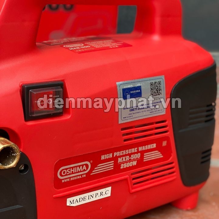 Máy Rửa Xe Mini Gia Đình Oshima 2500W MXR-500