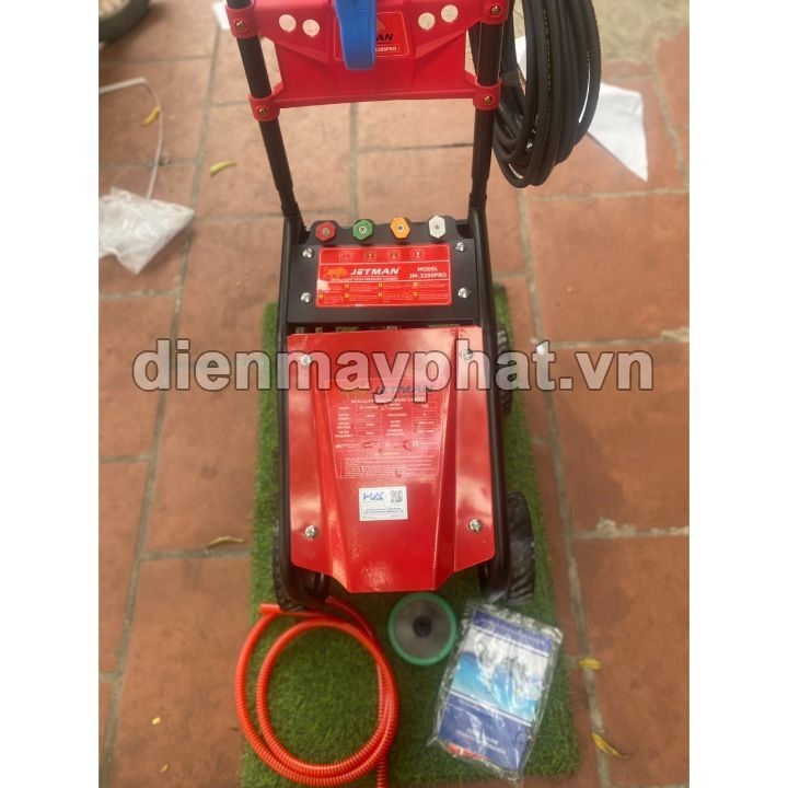 Máy rửa xe bán công nghiệp áp lực cao JETMAN 3.8KW JM3200PRO