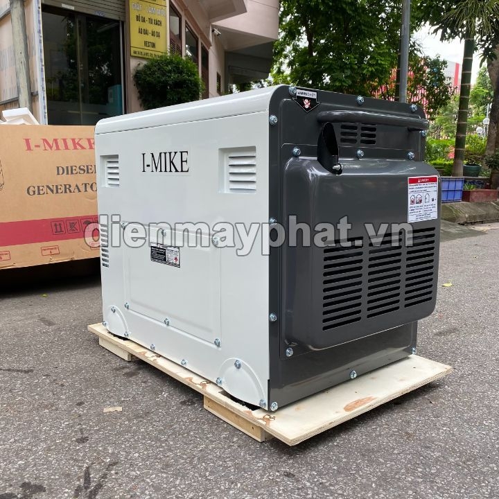 Máy Phát Điện Chạy Dầu I-Mike 5Kw DG6900SE Nắp Ngang