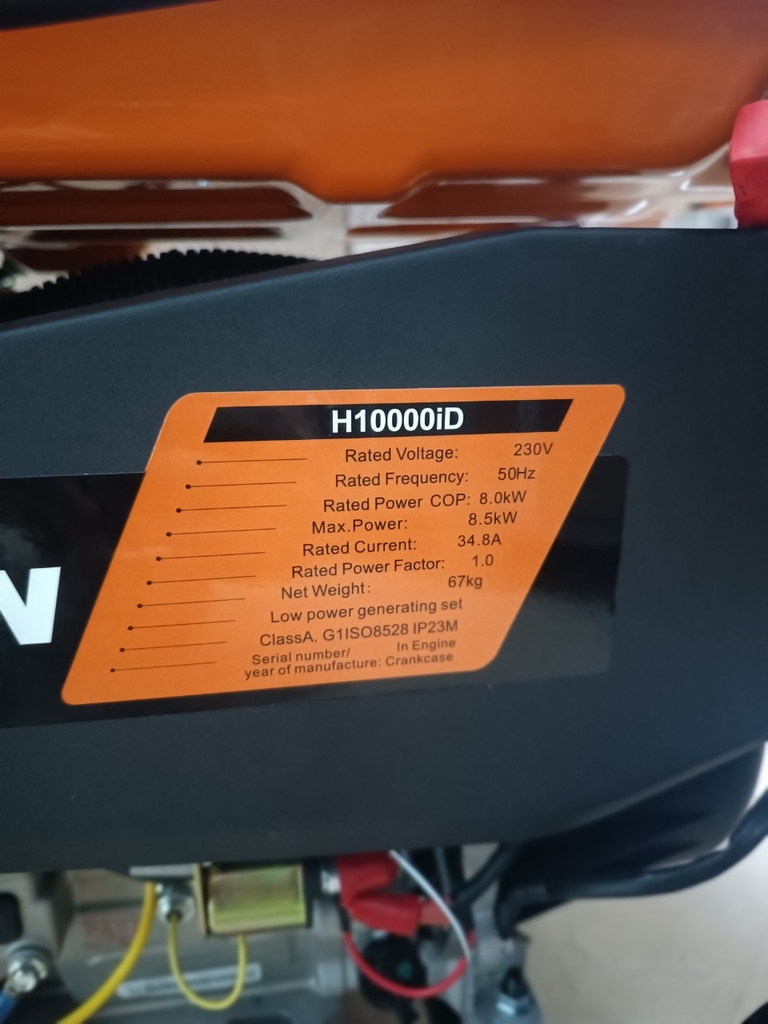 Máy Phát Điện Chạy Xăng Hwasdan 8Kw H10000iD