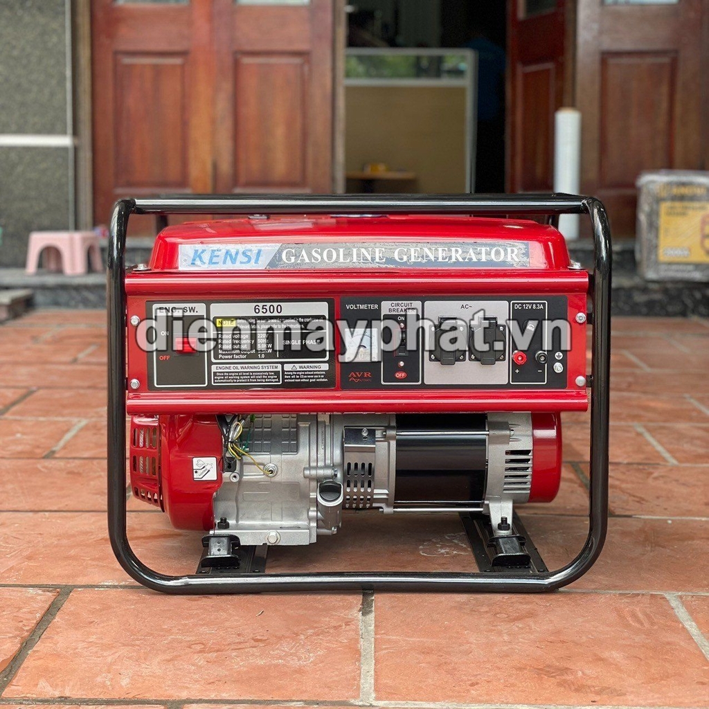 Máy Phát Điện Chạy Xăng Kensi 5Kw 6500