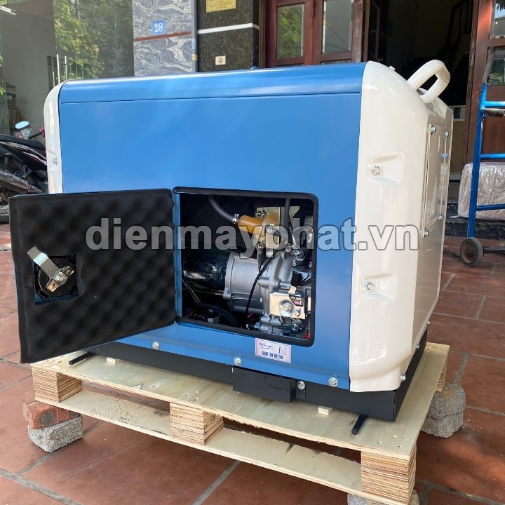 Máy Phát Điện Chạy Dầu 7Kw GAO GA9700SN Siêu Cách Âm