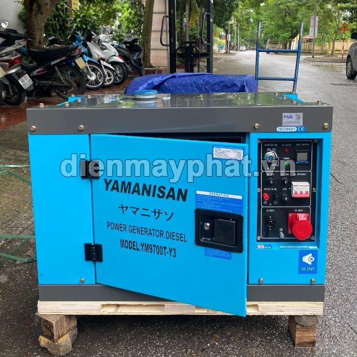 Máy Phát Điện Chạy Dầu Yamanisan 7Kw YM9700T/Y 3 Pha