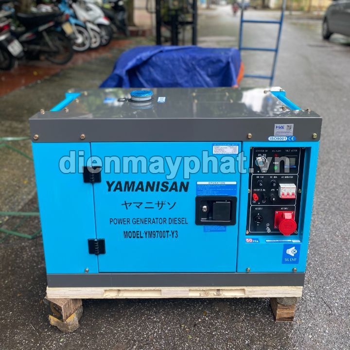 Máy phát điện chạy dầu YAMANISAN 7KW YM9700T/Y 3 pha