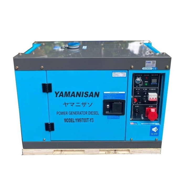 Máy phát điện chạy dầu YAMANISAN 7KW YM9700T/Y 3 pha