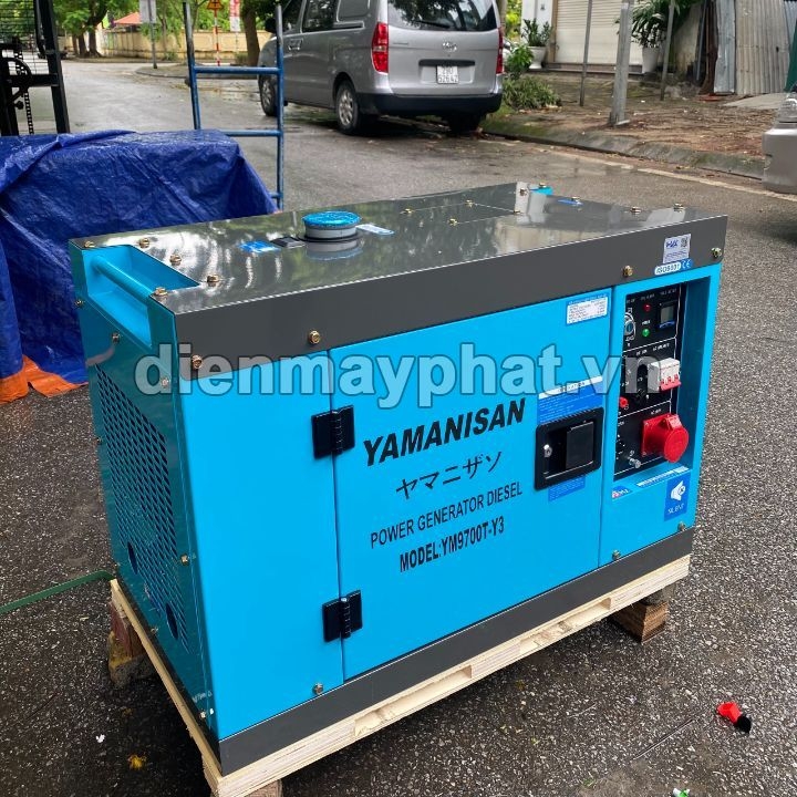 Máy phát điện chạy dầu YAMANISAN 7KW YM9700T/Y 3 pha