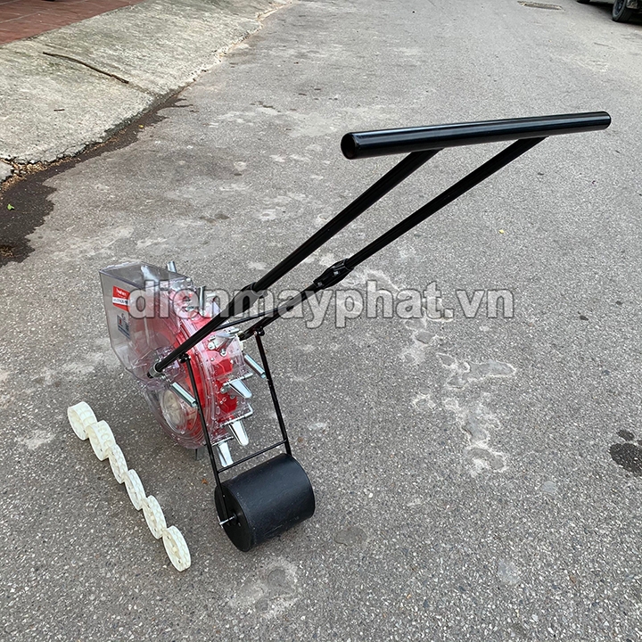Máy gieo ngô, trồng lạc, gieo thóc lúa nương 12 mỏ Vinafarm VNGH-989
