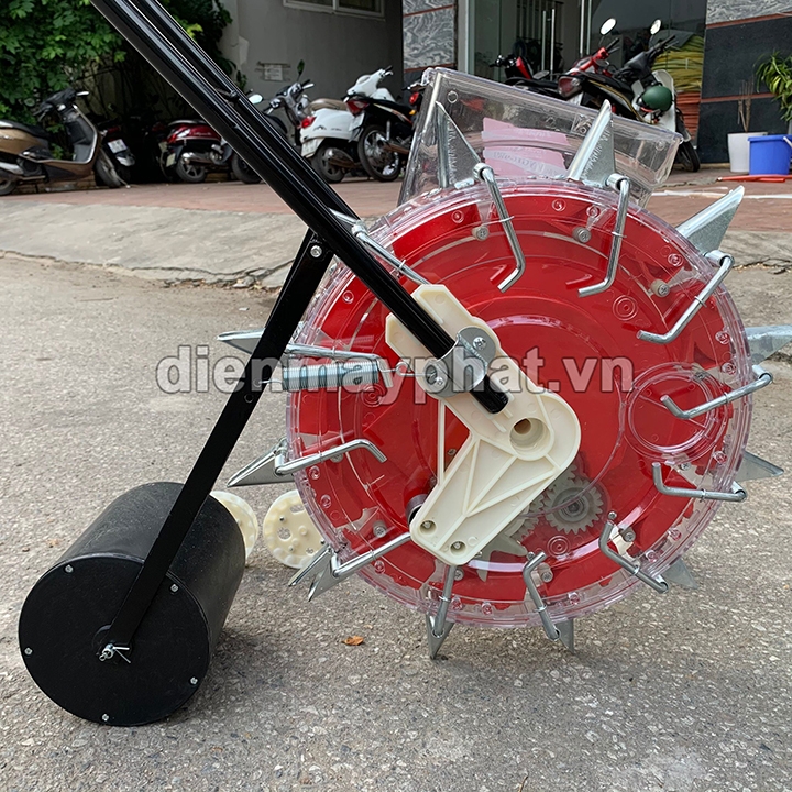 Máy gieo ngô, trồng lạc, gieo thóc lúa nương 12 mỏ Vinafarm VNGH-989