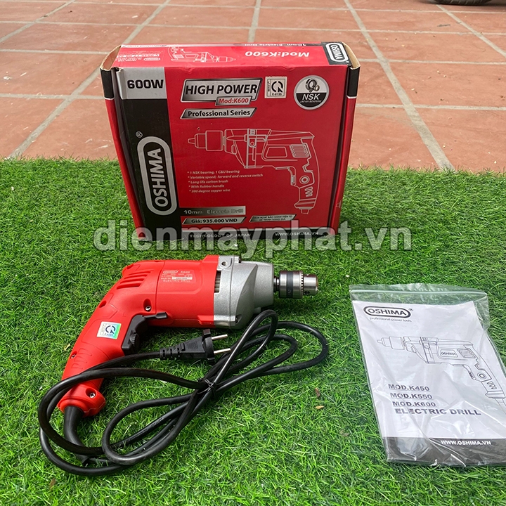 Máy Khoan 600W Oshima K600