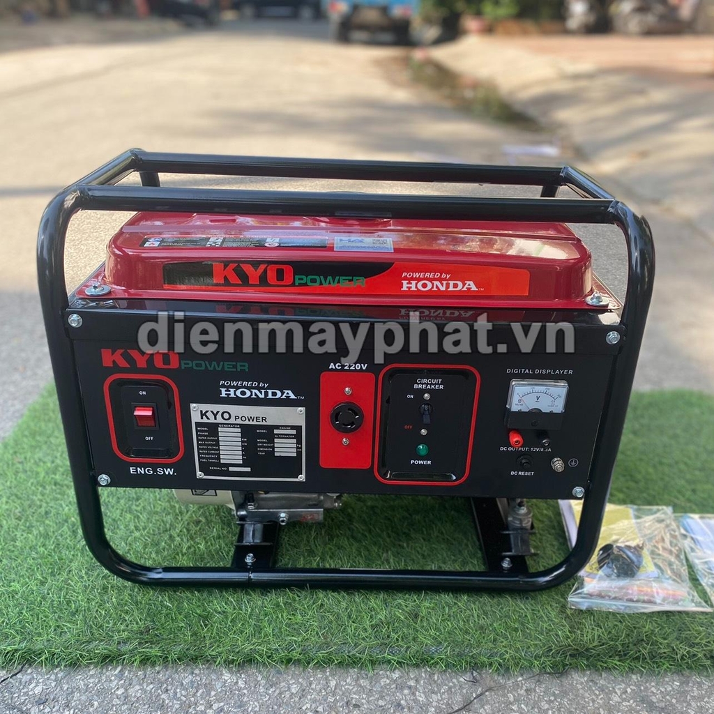 Máy Phát Điện Chạy Xăng Honda Kyo Power 3Kw THG3900EX