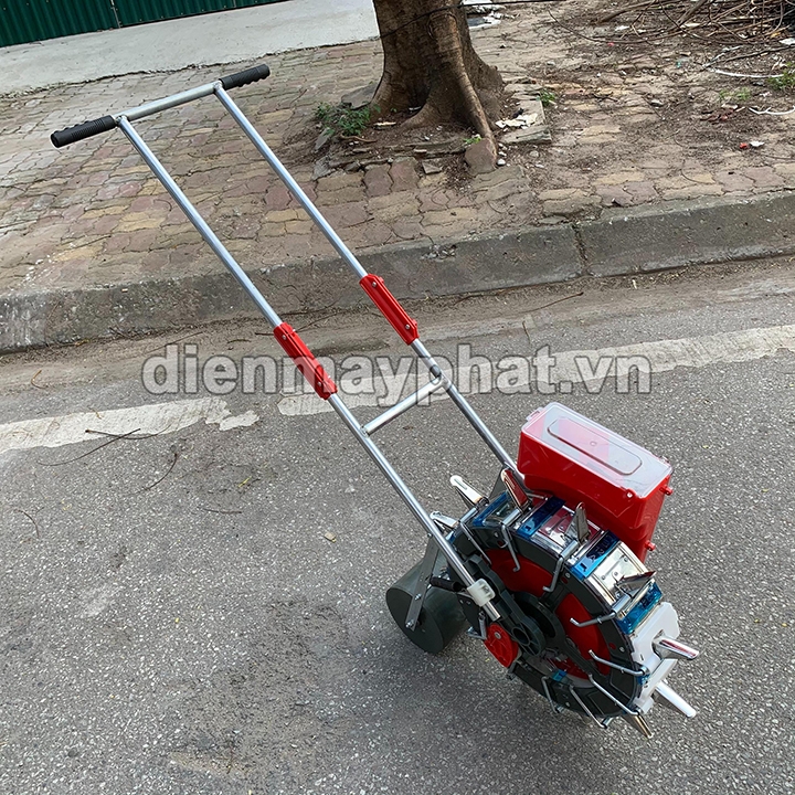 Máy gieo ngô, trồng lạc, tỉa bắp, gieo thóc lúa nương 12 mỏ Vinafarm VNSM-2312