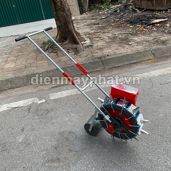 Máy gieo ngô, trồng lạc, tỉa bắp, gieo thóc lúa nương 12 mỏ Vinafarm VNSM-2312