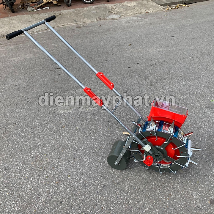 Máy gieo ngô, trồng lạc, tỉa bắp, gieo thóc lúa nương 12 mỏ Vinafarm VNSM-2312