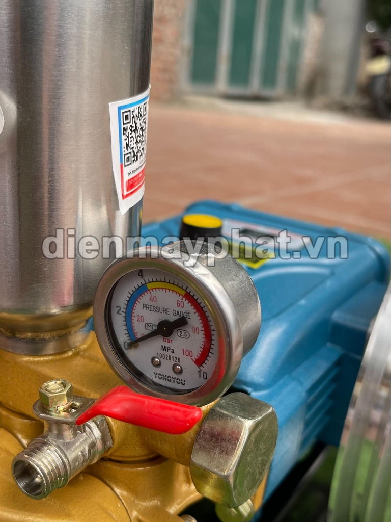 Đầu Xịt Áp Lực Nakawa 1HP NK-338SU Piston Sứ