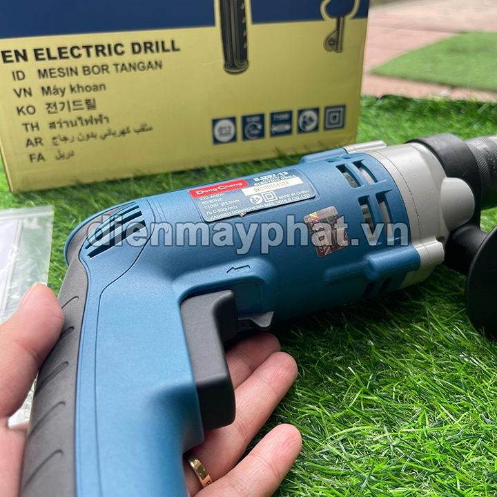 Máy khoan 710W Dongcheng DJZ07-13