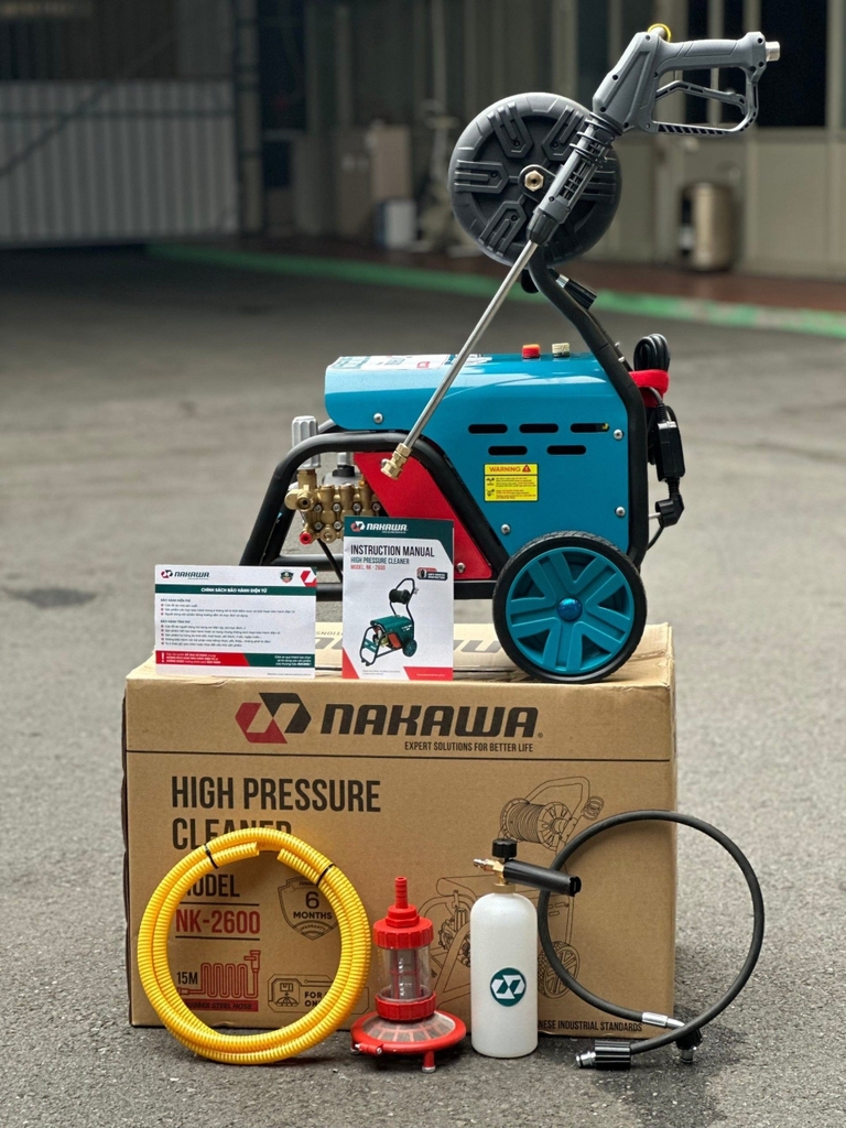 Máy phun áp lực cao NAKAWA NK-2600 2600W